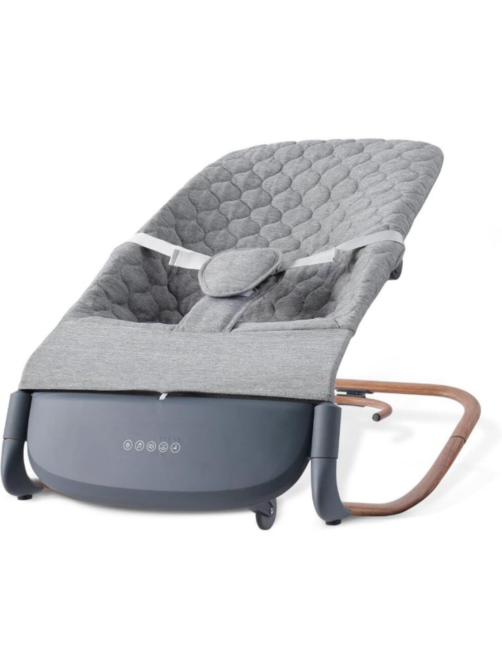 2-in-1 Baby Rocker & Toddler Chair - Adjustable, Portable, Comfortable Seat